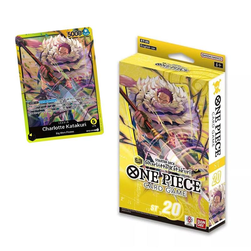 Charlotte デッキ+パーツ One Piece Card Game Charlotte Katakuri Starter Deck ST20 EN